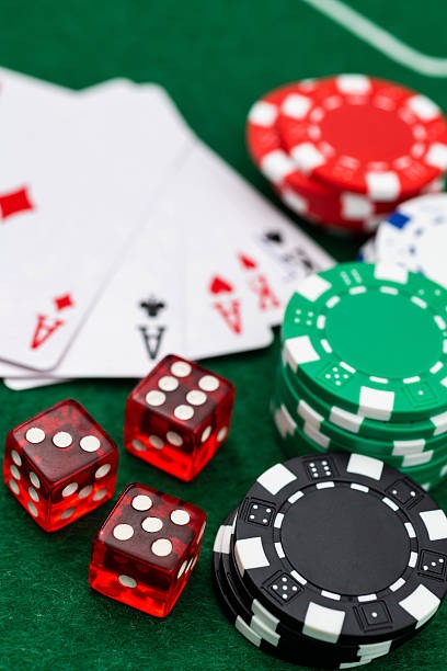 Baccarat table showing Banker and Player result cards